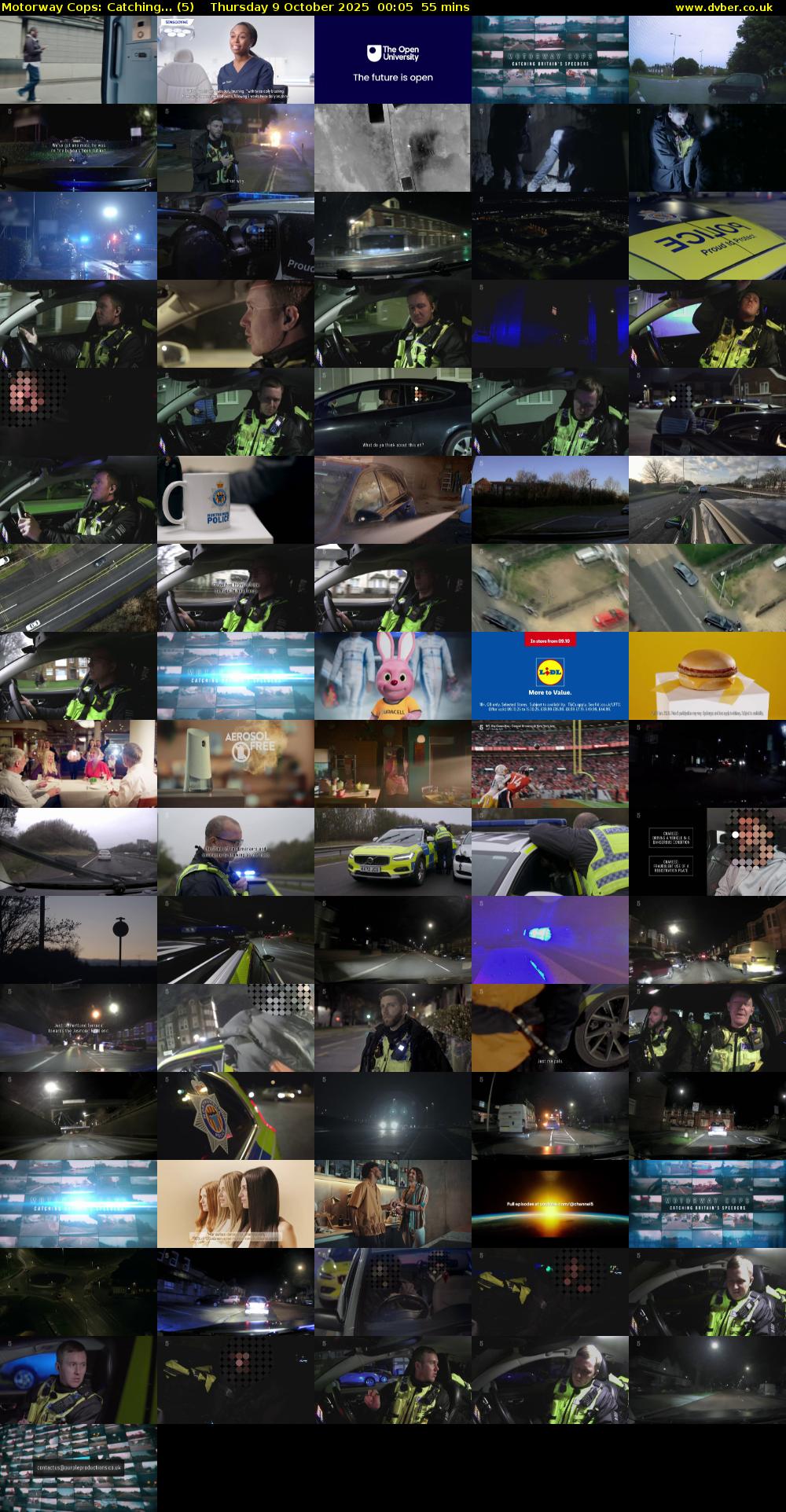 Motorway Cops: Catching... (5) Thursday 9 October 2025 00:05 - 01:00