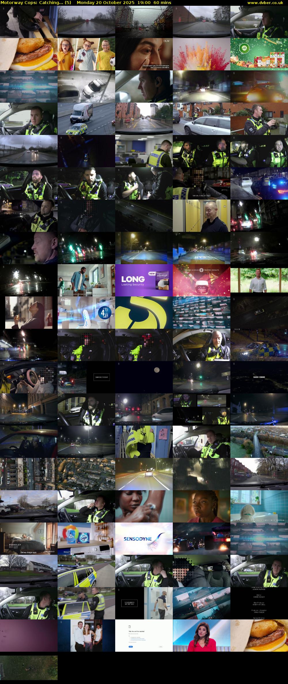 Motorway Cops: Catching... (5) Monday 20 October 2025 19:00 - 20:00