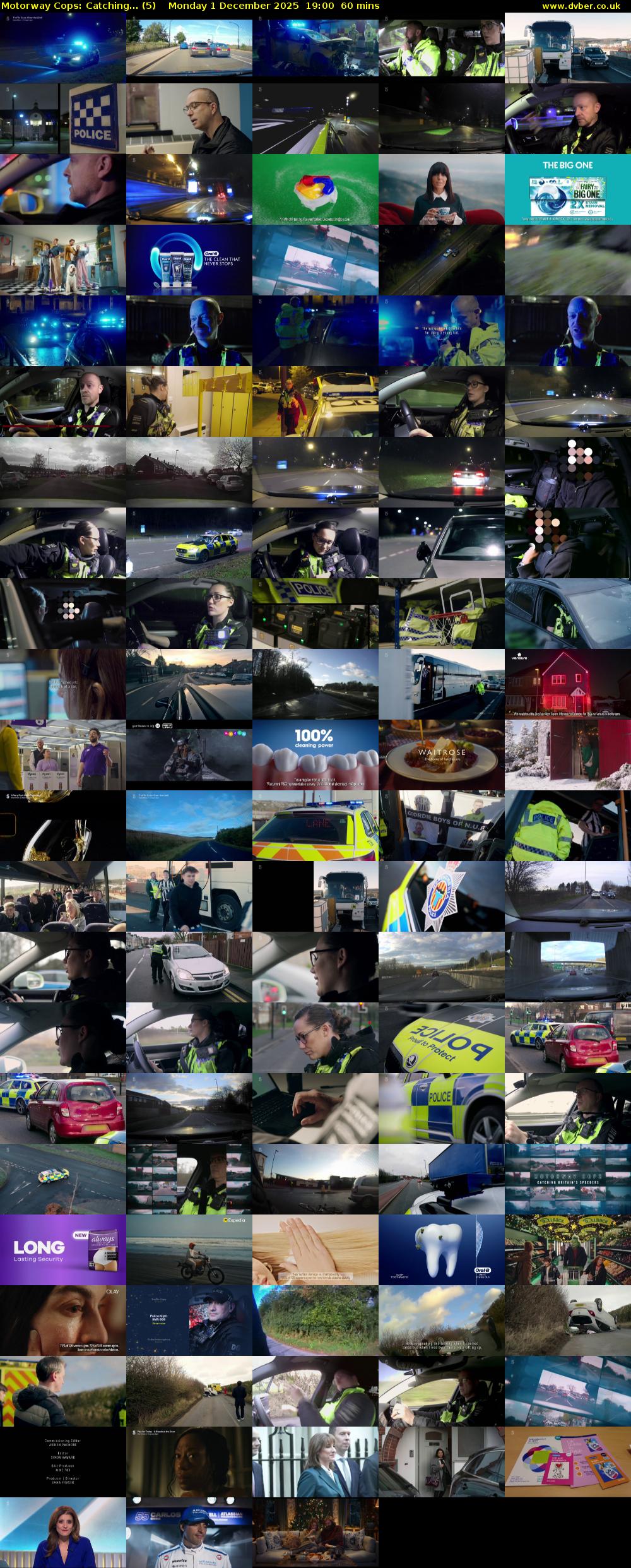 Motorway Cops: Catching... (5) Monday 1 December 2025 19:00 - 20:00