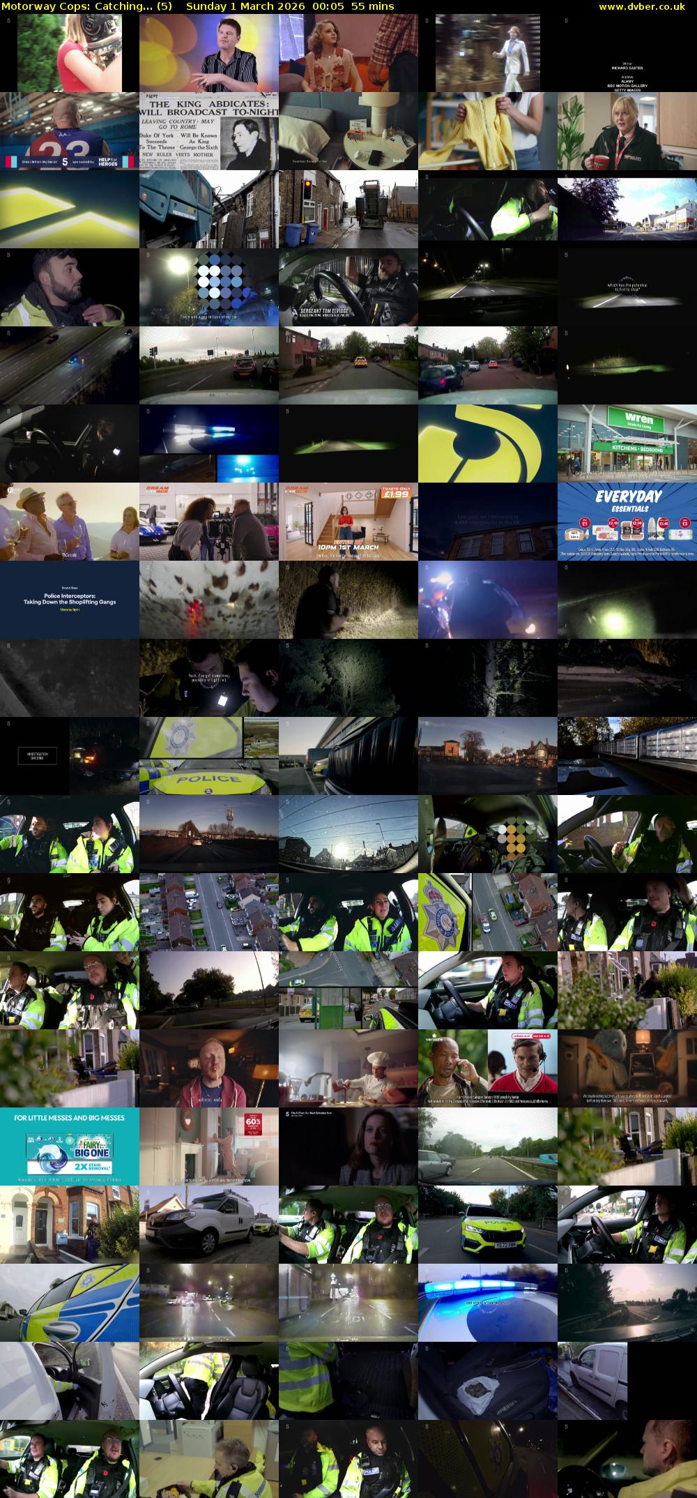 Motorway Cops: Catching... (5) Sunday 1 March 2026 00:05 - 01:00