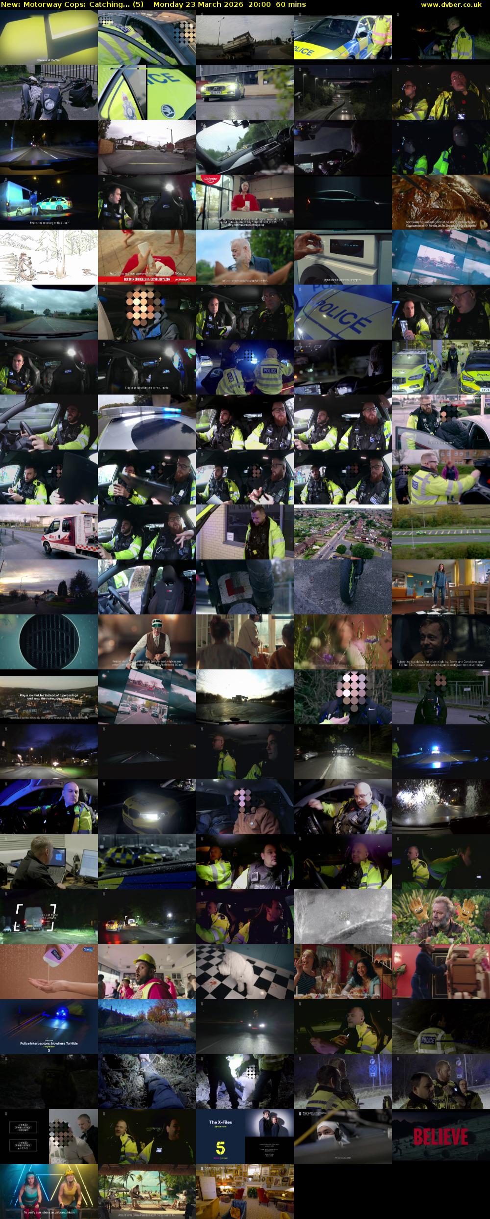 Motorway Cops: Catching... (5) Monday 23 March 2026 20:00 - 21:00