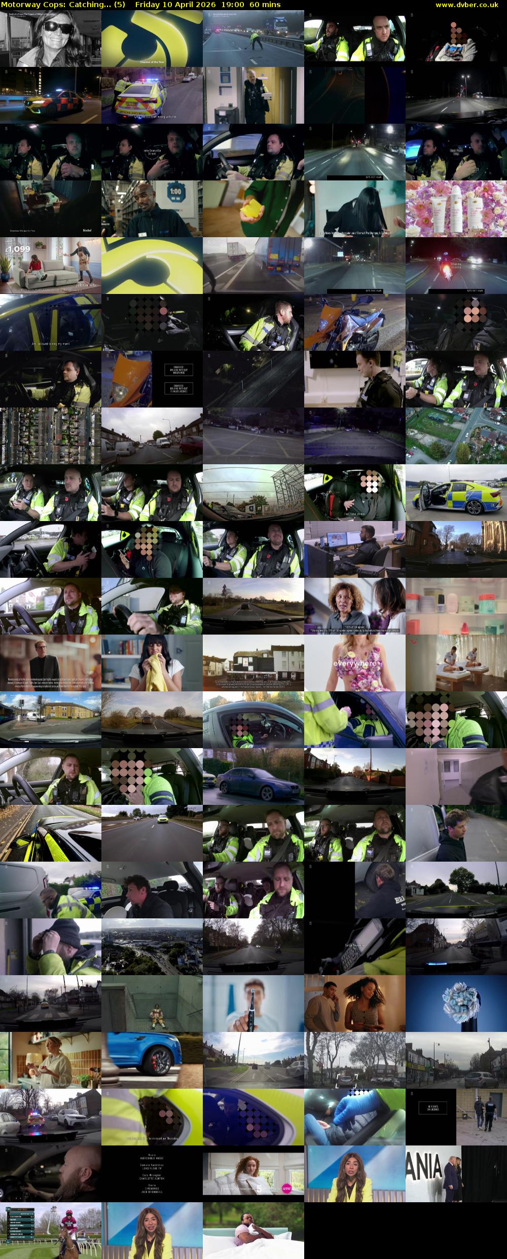 Motorway Cops: Catching... (5) Friday 10 April 2026 19:00 - 20:00