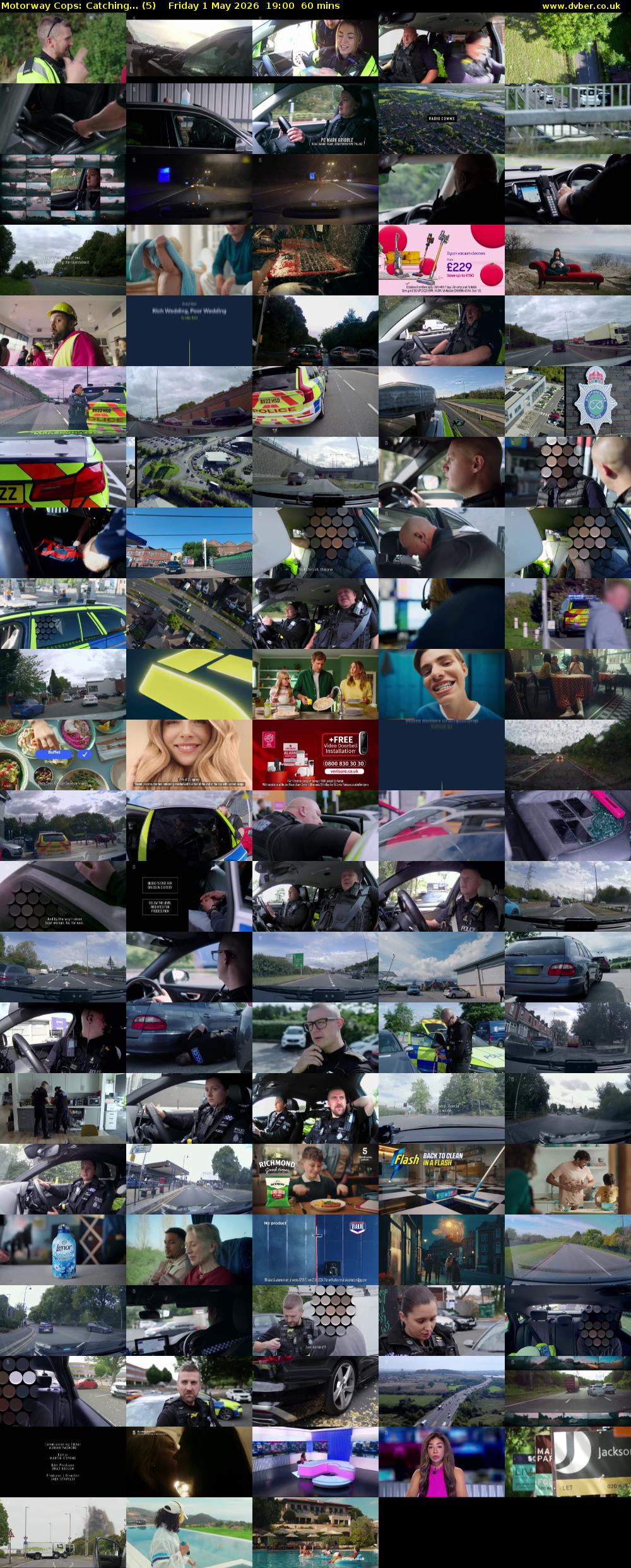 Motorway Cops: Catching... (5) Friday 1 May 2026 19:00 - 20:00