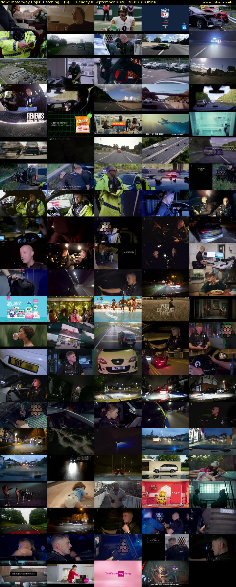 Motorway Cops: Catching... (5) Tuesday 8 September 2026 20:00 - 21:00