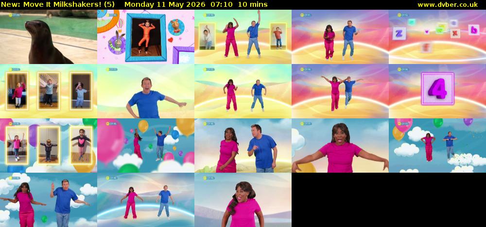 Move It Milkshakers! (5) Monday 11 May 2026 07:10 - 07:20