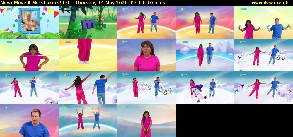 Move It Milkshakers! (5) Thursday 14 May 2026 07:10 - 07:20