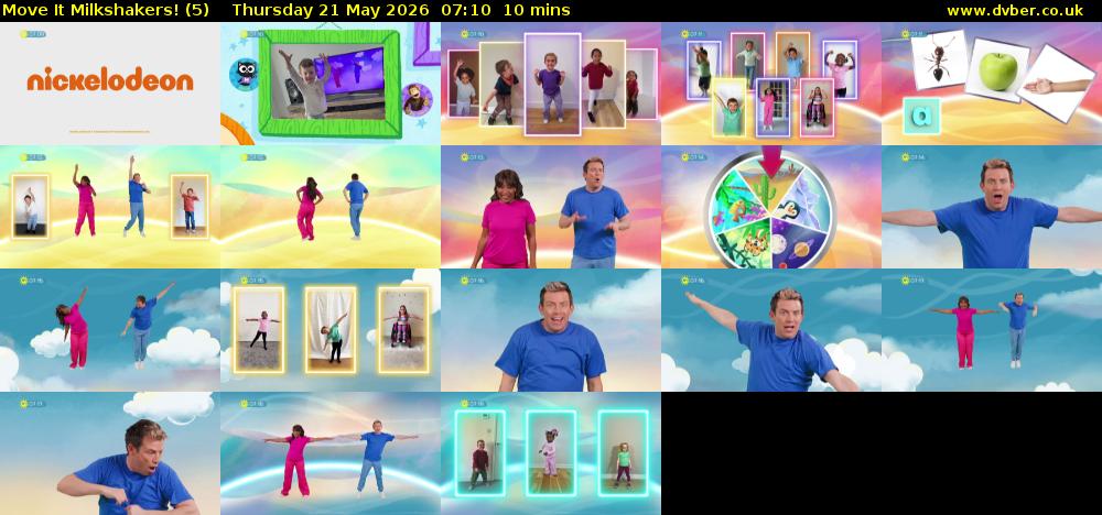 Move It Milkshakers! (5) Thursday 21 May 2026 07:10 - 07:20