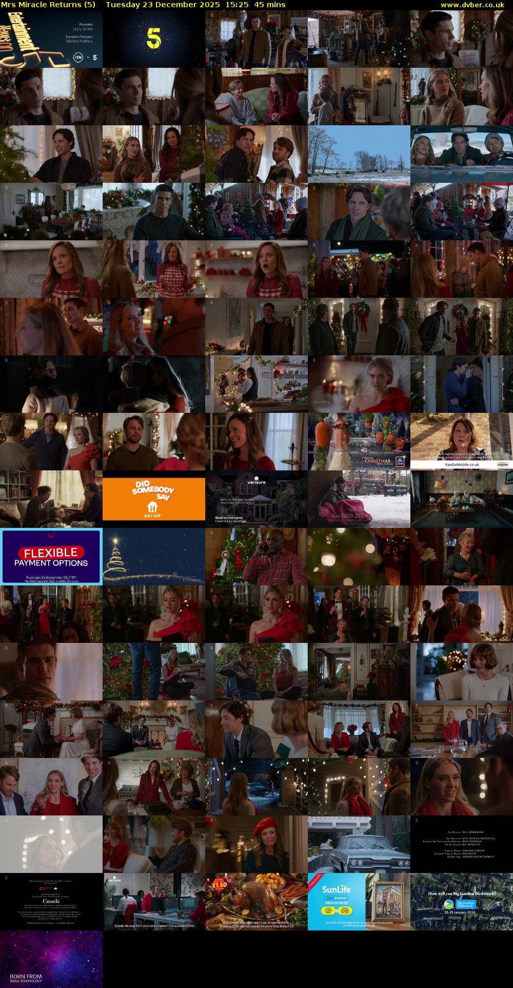 Mrs Miracle Returns (5) Tuesday 23 December 2025 15:25 - 16:10