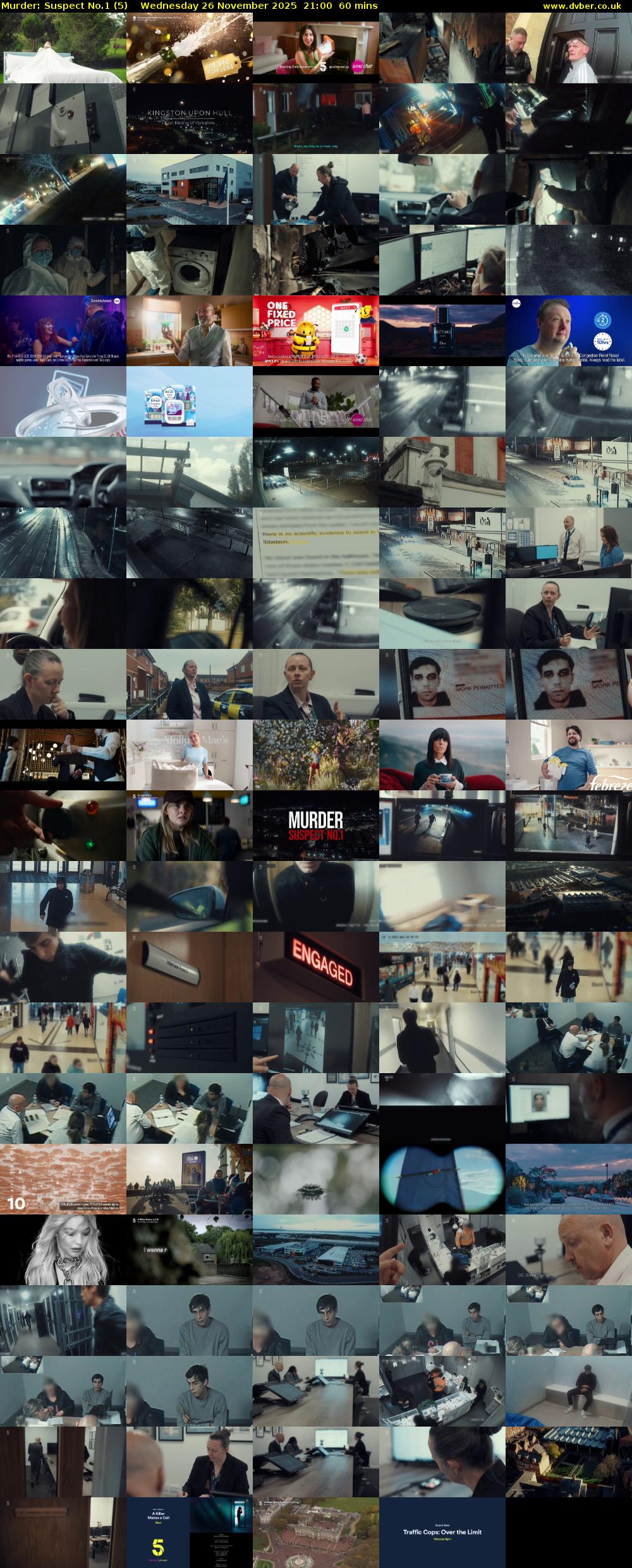 Murder: Suspect No.1 (5) Wednesday 26 November 2025 21:00 - 22:00