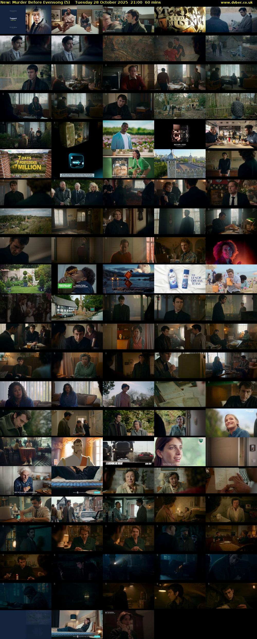 Murder Before Evensong (5) Tuesday 28 October 2025 21:00 - 22:00