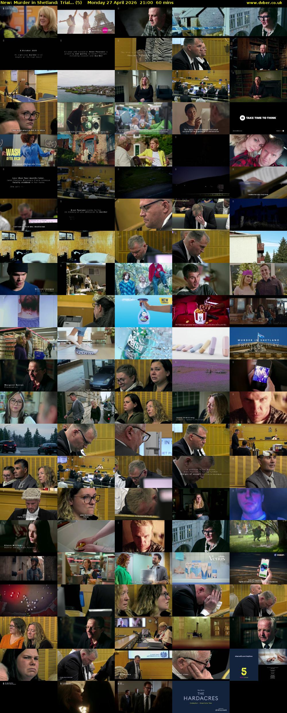 Murder in Shetland: Trial... (5) Monday 27 April 2026 21:00 - 22:00