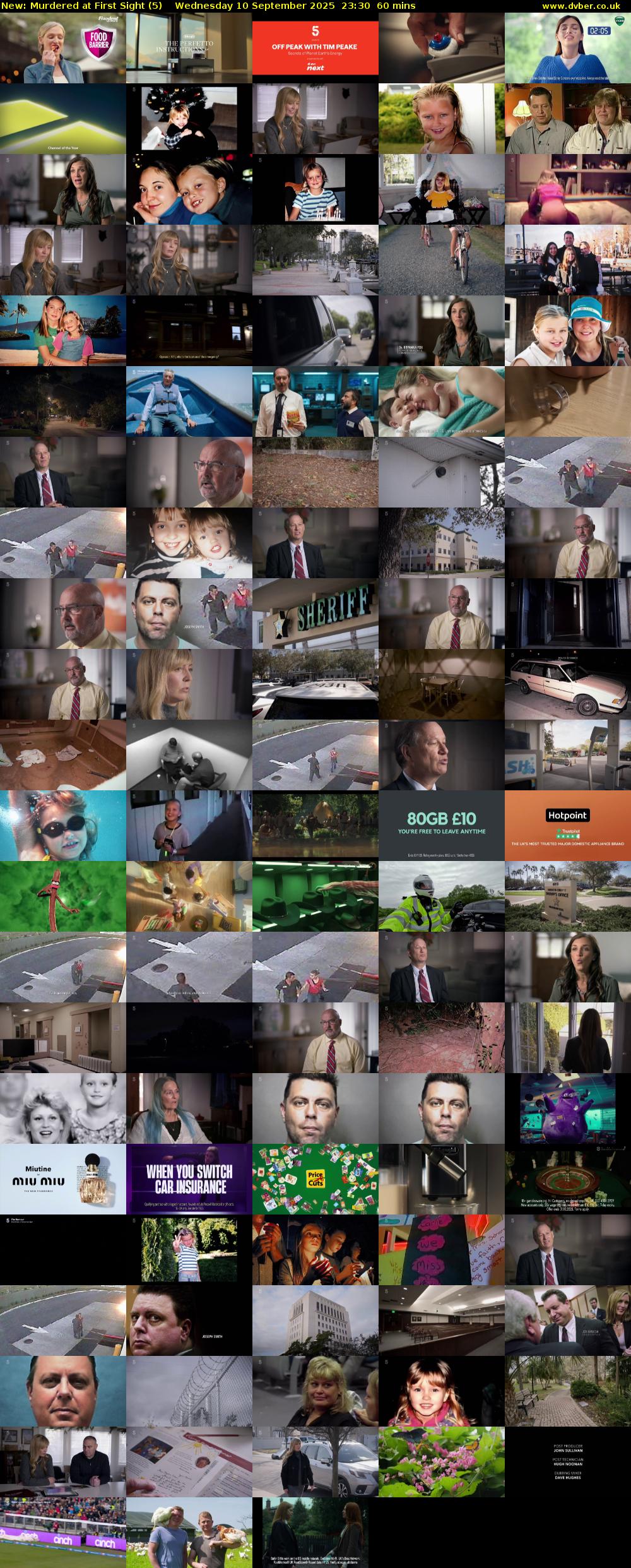 Murdered at First Sight (5) Wednesday 10 September 2025 23:30 - 00:30