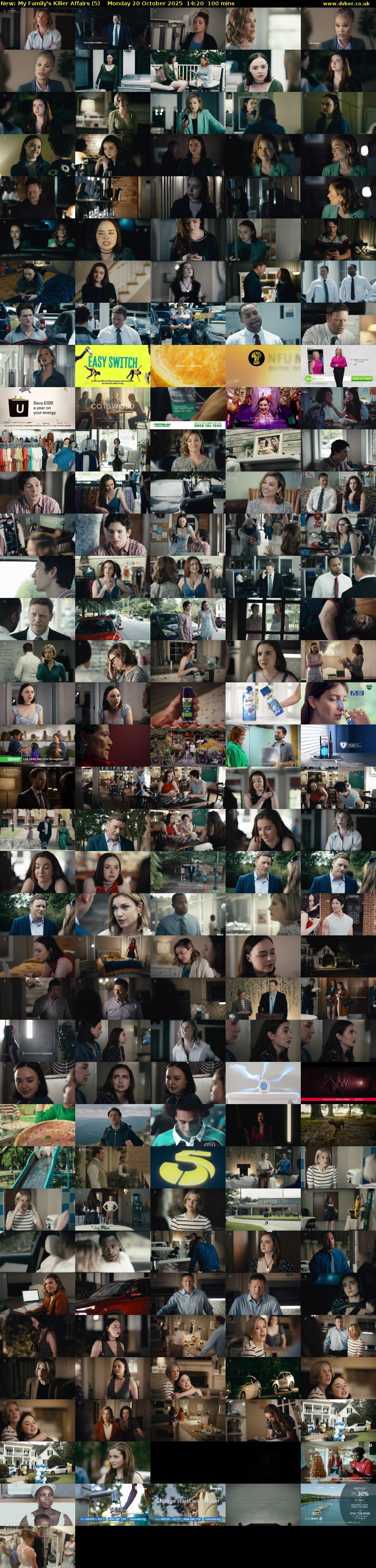 My Family's Killer Affairs (5) Monday 20 October 2025 14:20 - 16:00