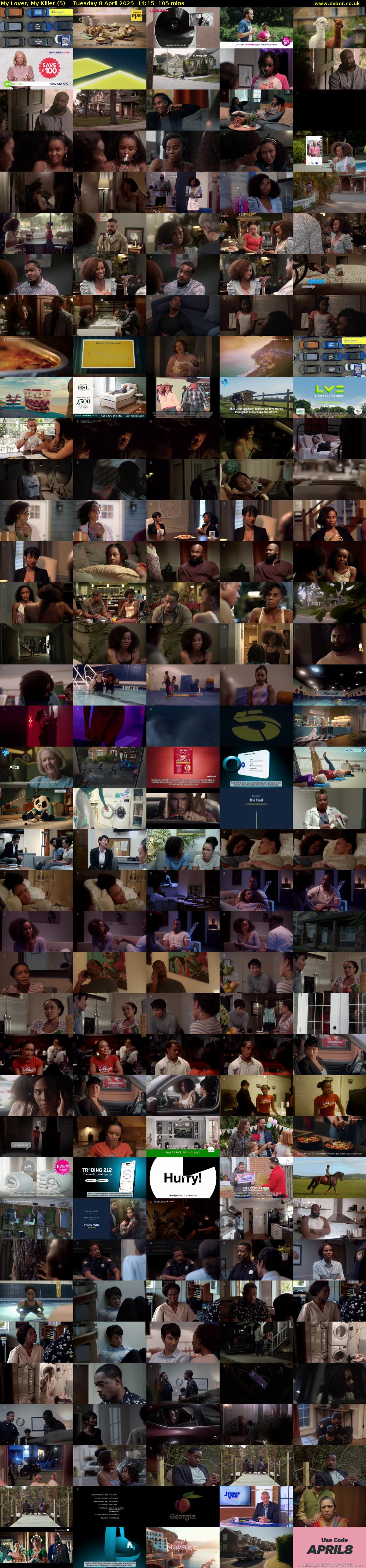 My Lover, My Killer (5) Tuesday 8 April 2025 14:15 - 16:00