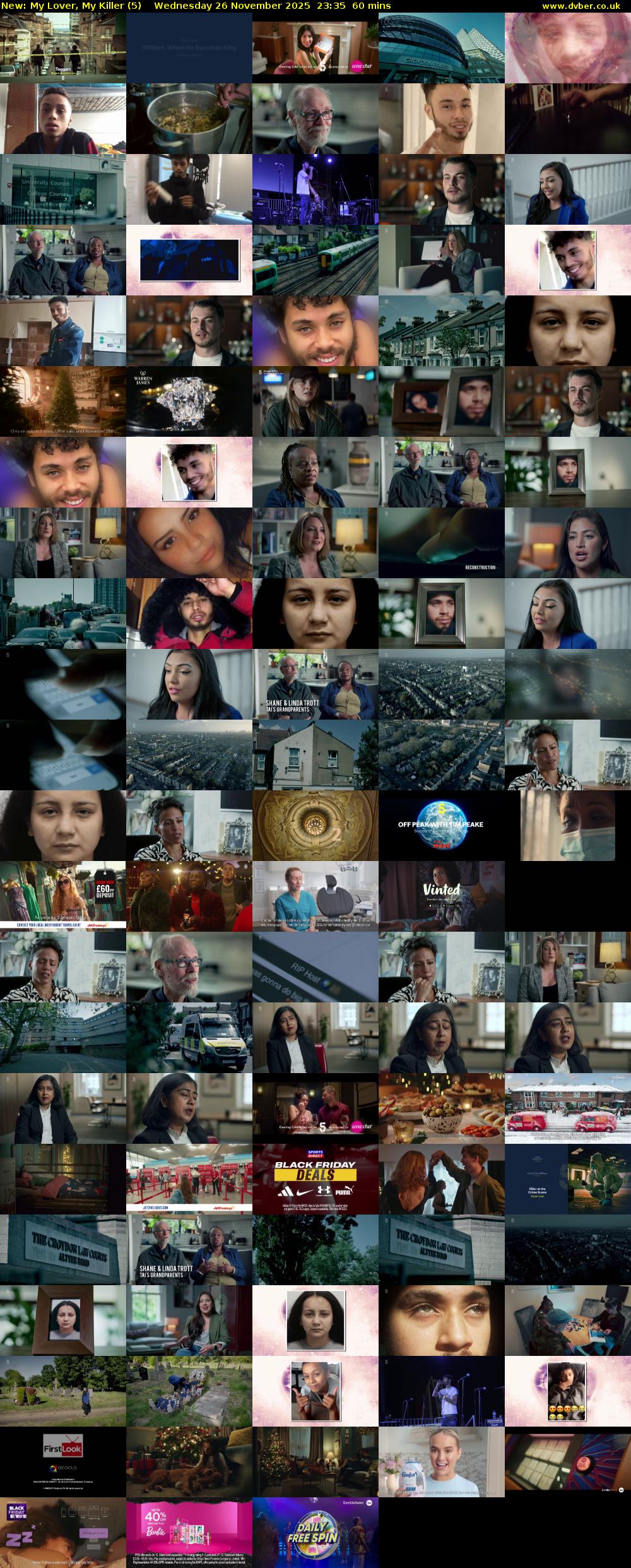 My Lover, My Killer (5) Wednesday 26 November 2025 23:35 - 00:35