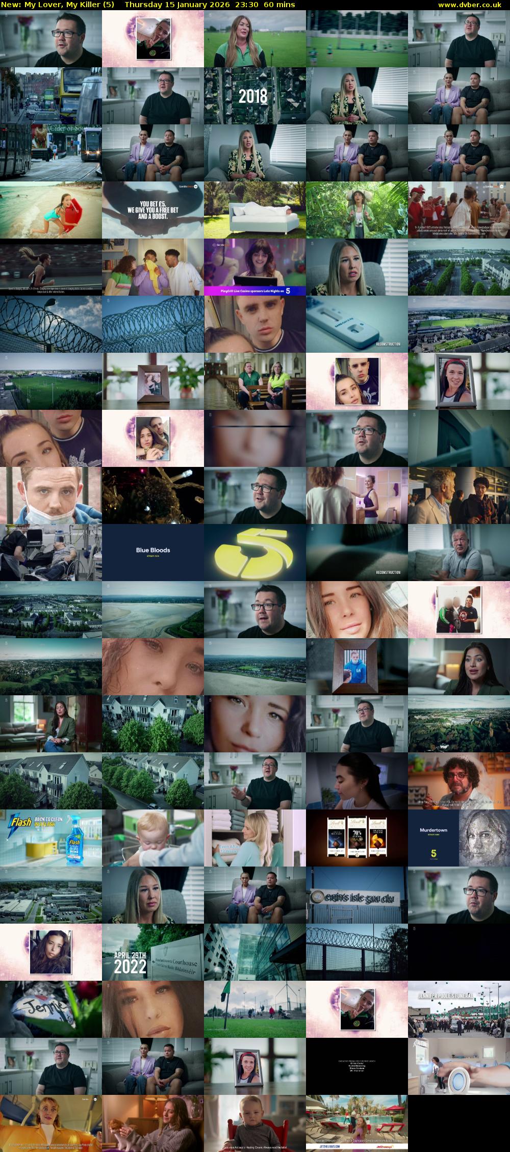 My Lover, My Killer (5) Thursday 15 January 2026 23:30 - 00:30