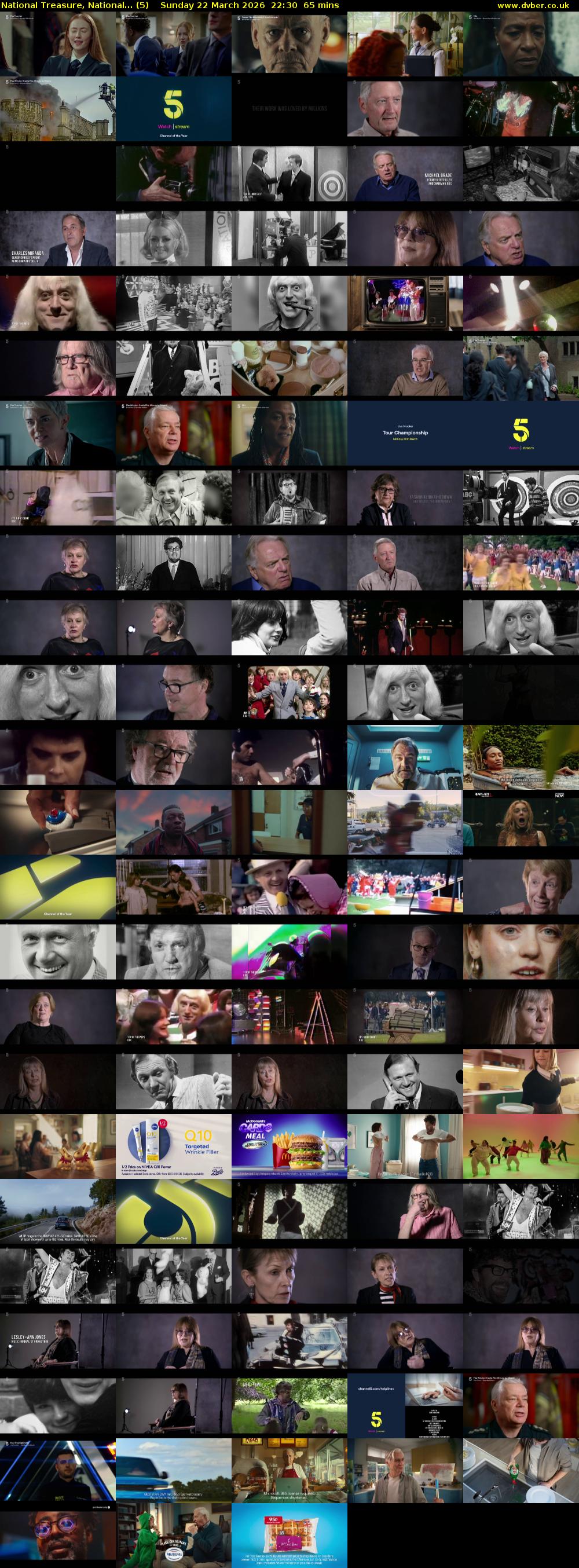 National Treasure, National... (5) Sunday 22 March 2026 22:30 - 23:35