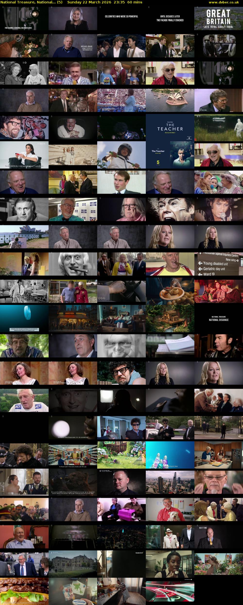 National Treasure, National... (5) Sunday 22 March 2026 23:35 - 00:35