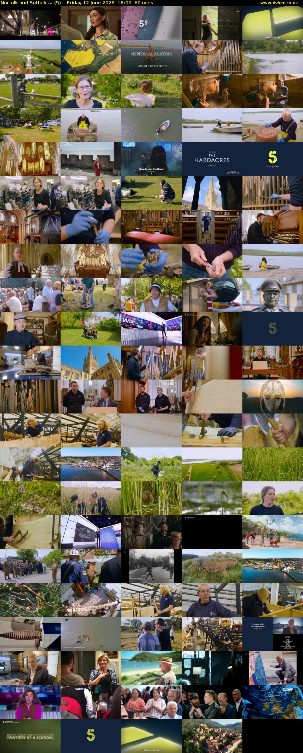 Norfolk and Suffolk:... (5) Friday 12 June 2026 18:00 - 19:00