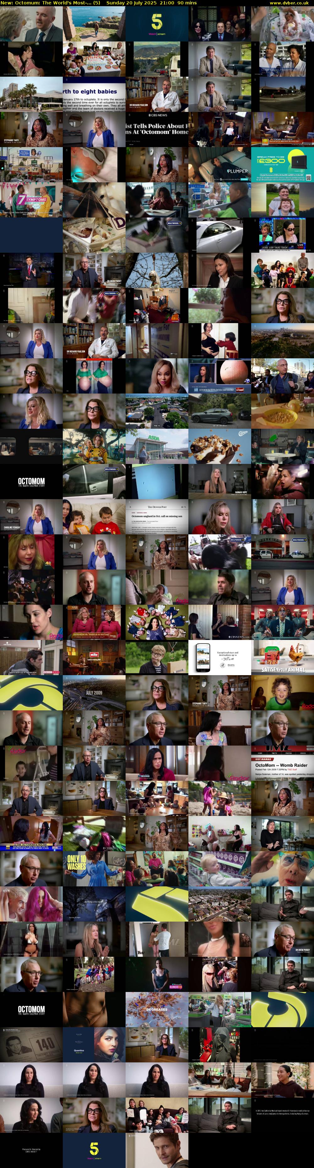 Octomum: The World's Most-... (5) Sunday 20 July 2025 21:00 - 22:30