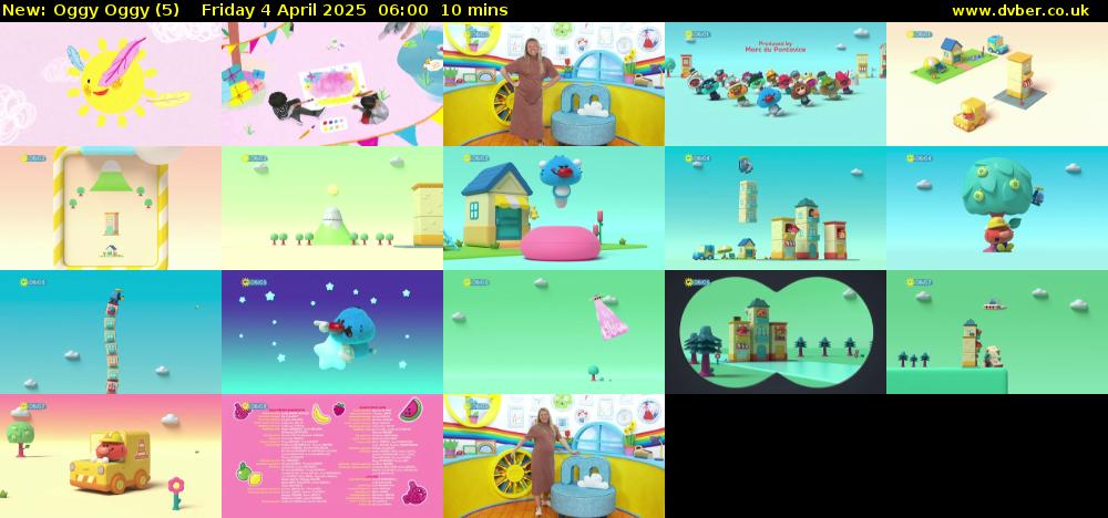 Oggy Oggy (5) Friday 4 April 2025 06:00 - 06:10
