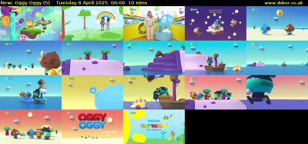 Oggy Oggy (5) Tuesday 8 April 2025 06:00 - 06:10