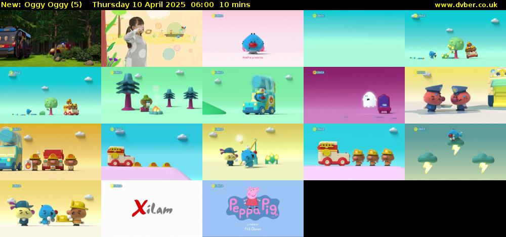 Oggy Oggy (5) Thursday 10 April 2025 06:00 - 06:10