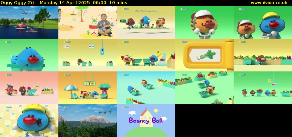 Oggy Oggy (5) Monday 14 April 2025 06:00 - 06:10