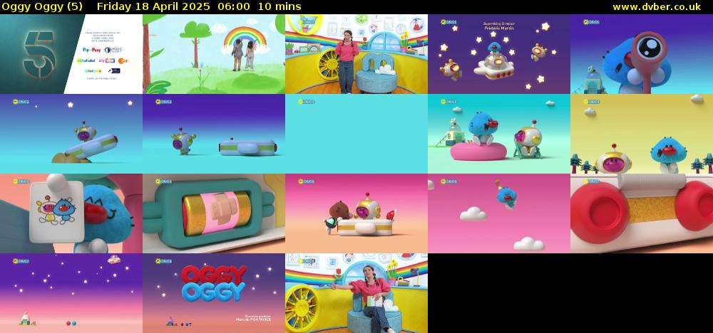 Oggy Oggy (5) Friday 18 April 2025 06:00 - 06:10