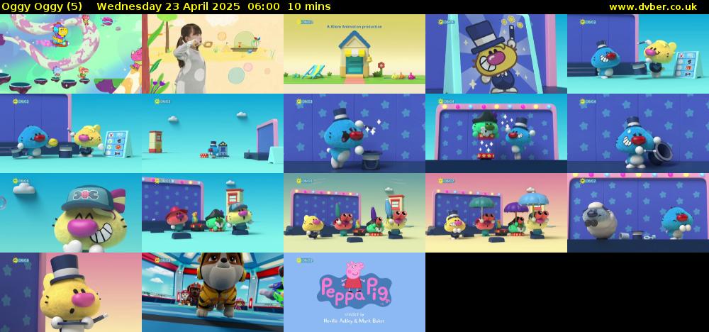 Oggy Oggy (5) Wednesday 23 April 2025 06:00 - 06:10