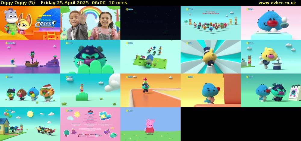 Oggy Oggy (5) Friday 25 April 2025 06:00 - 06:10