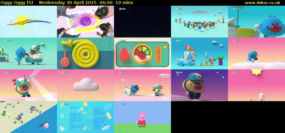 Oggy Oggy (5) Wednesday 30 April 2025 06:00 - 06:10