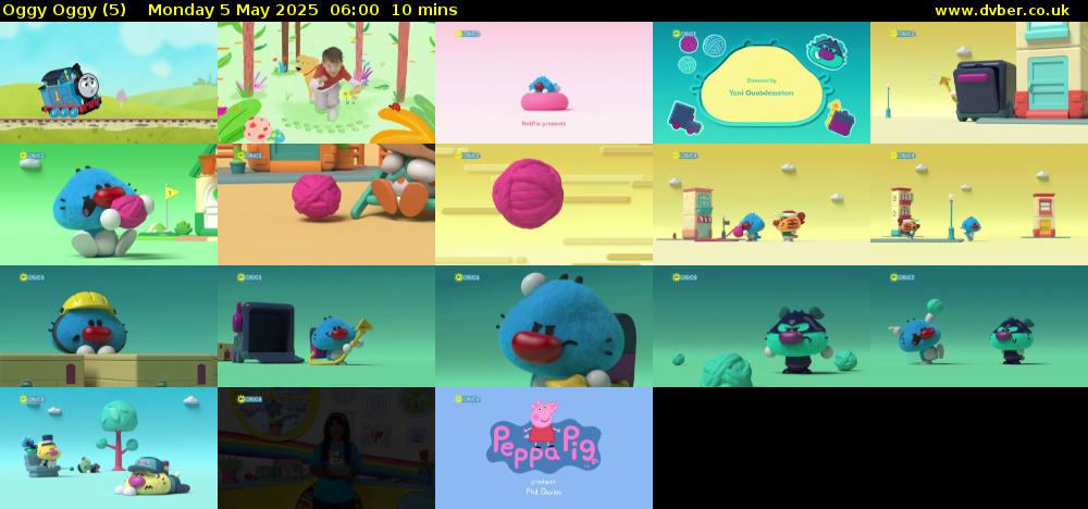 Oggy Oggy (5) Monday 5 May 2025 06:00 - 06:10