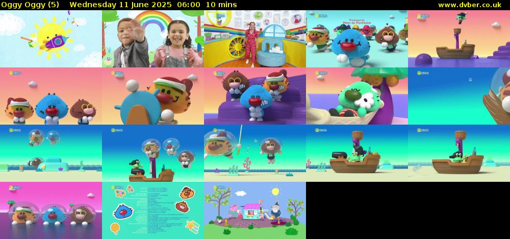 Oggy Oggy (5) Wednesday 11 June 2025 06:00 - 06:10
