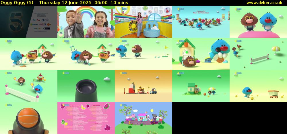 Oggy Oggy (5) Thursday 12 June 2025 06:00 - 06:10