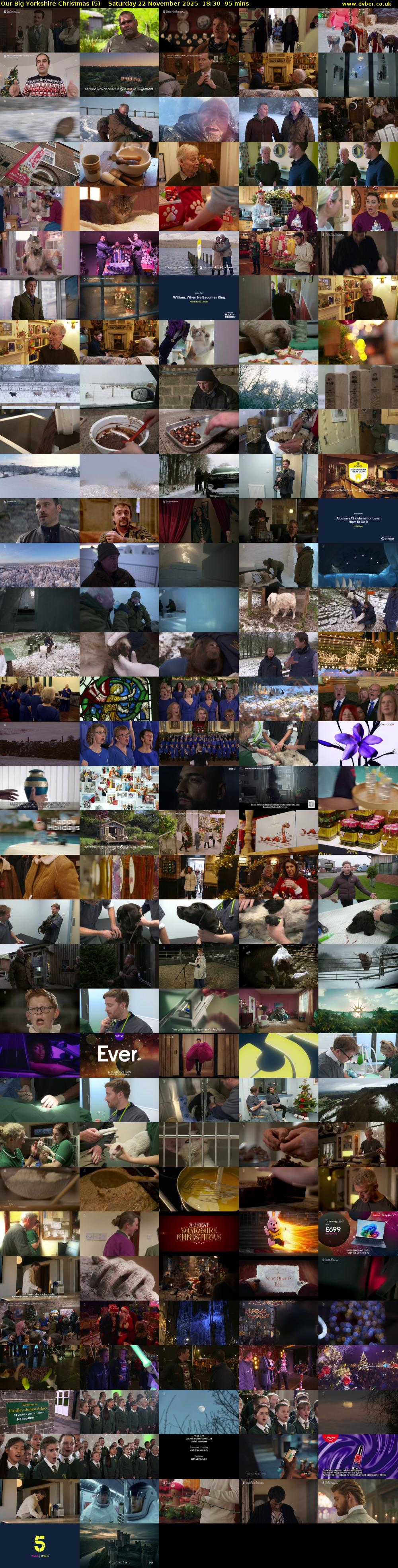 Our Big Yorkshire Christmas (5) Saturday 22 November 2025 18:30 - 20:05