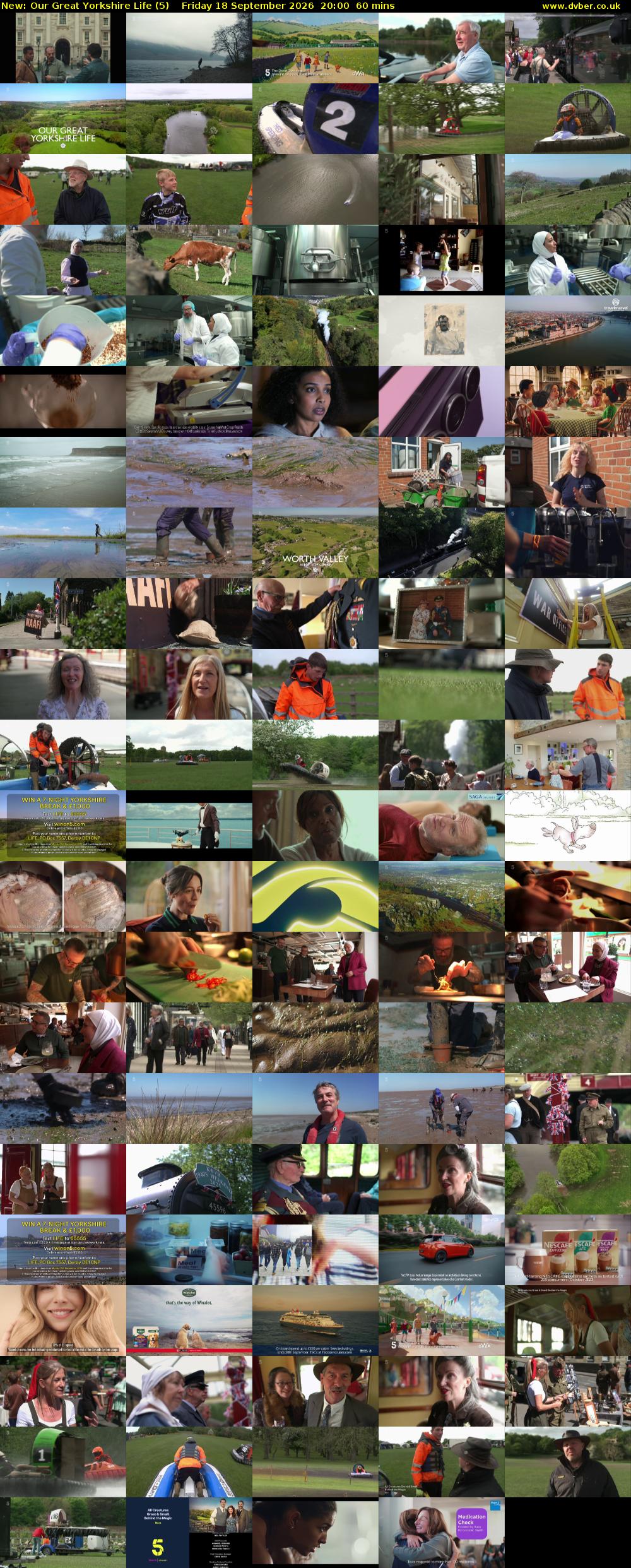 Our Great Yorkshire Life (5) Friday 18 September 2026 20:00 - 21:00