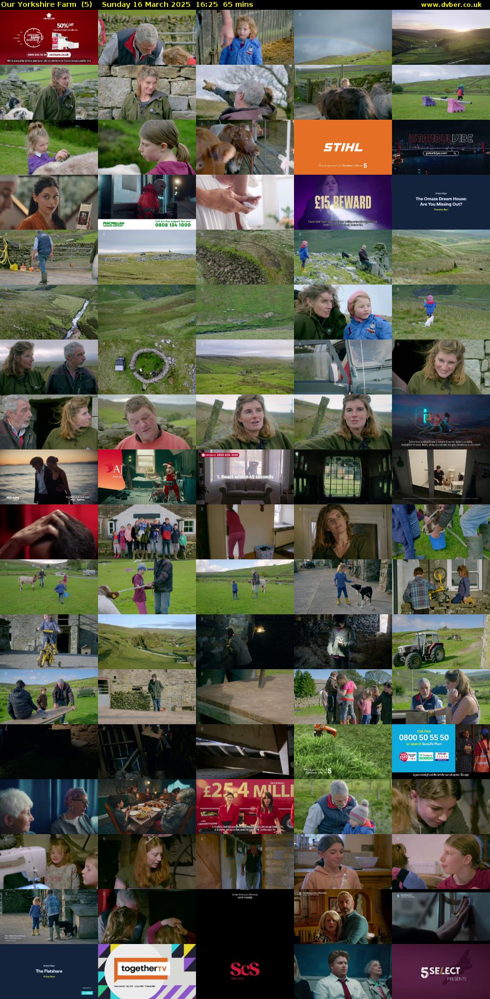 Our Yorkshire Farm  (5) Sunday 16 March 2025 16:25 - 17:30