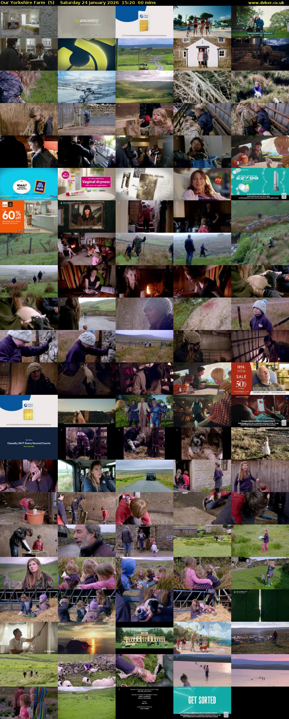 Our Yorkshire Farm  (5) Saturday 24 January 2026 15:20 - 16:20