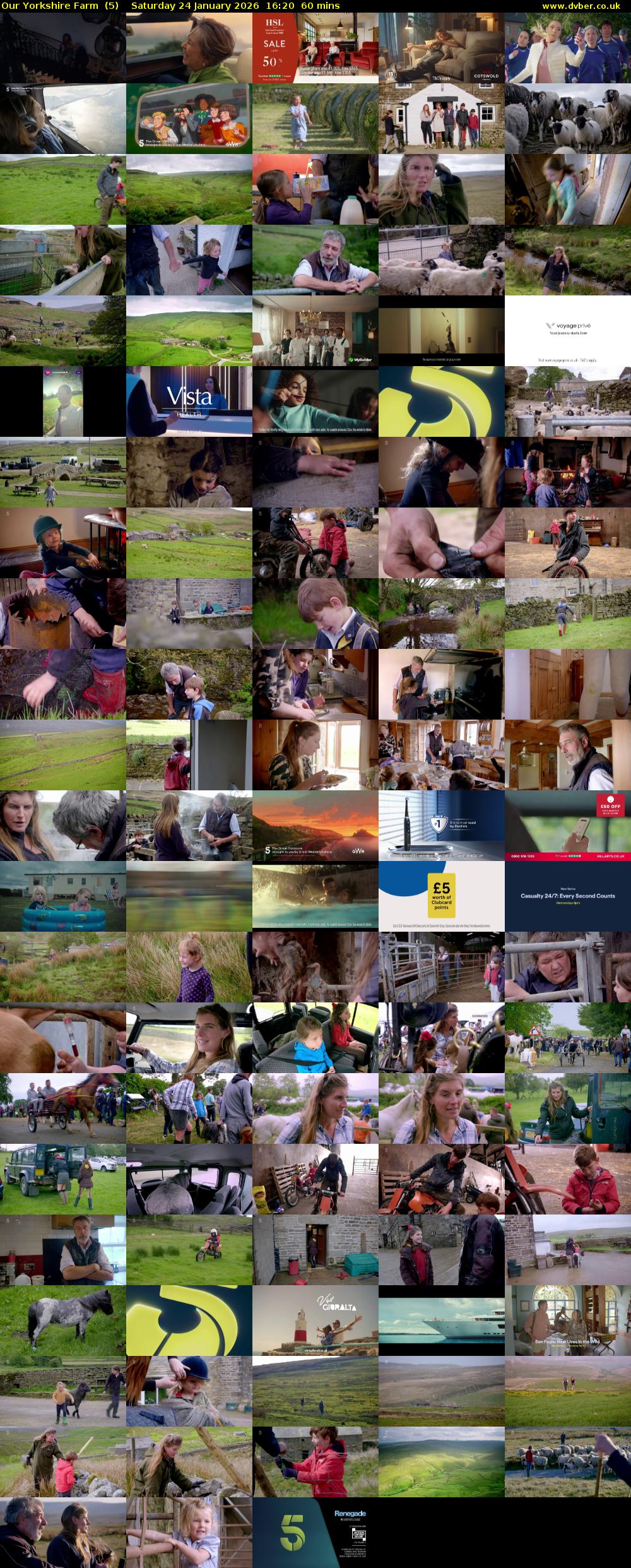 Our Yorkshire Farm  (5) Saturday 24 January 2026 16:20 - 17:20