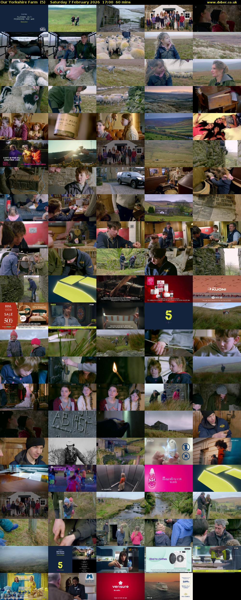 Our Yorkshire Farm  (5) Saturday 7 February 2026 17:00 - 18:00