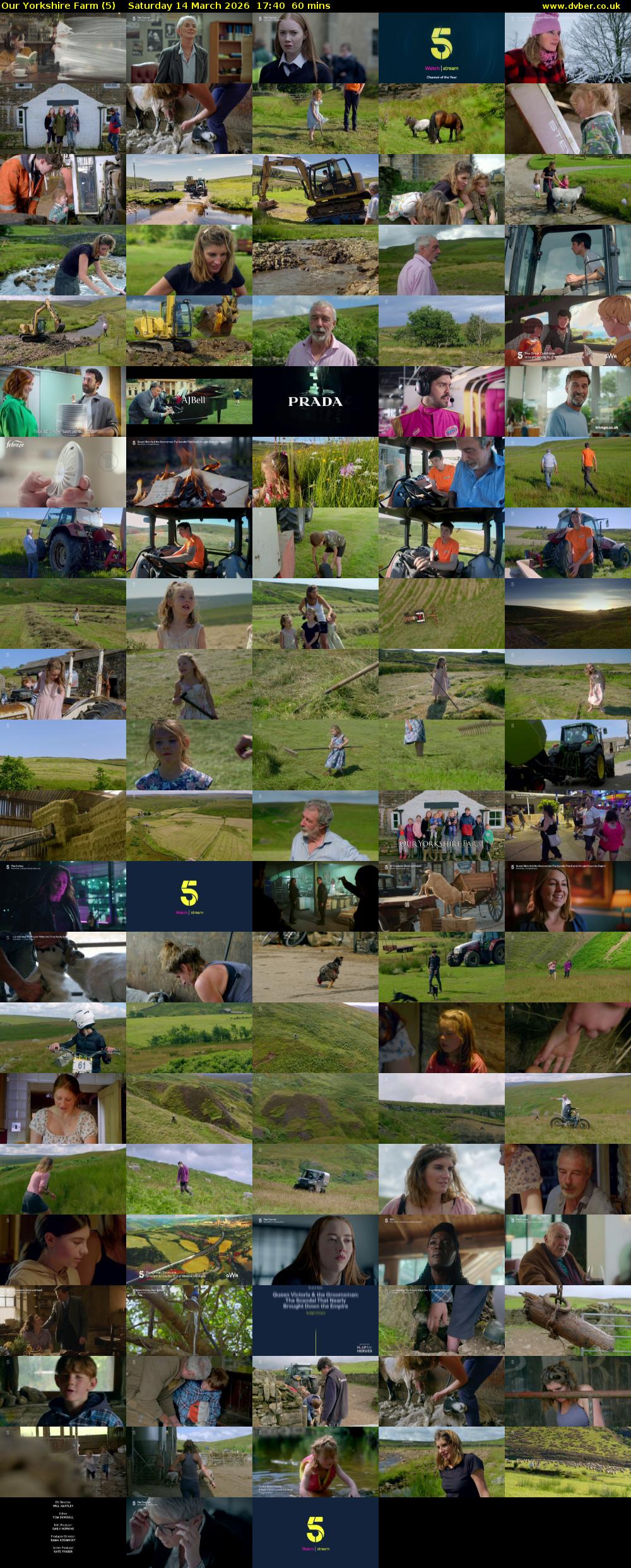 Our Yorkshire Farm (5) Saturday 14 March 2026 17:40 - 18:40