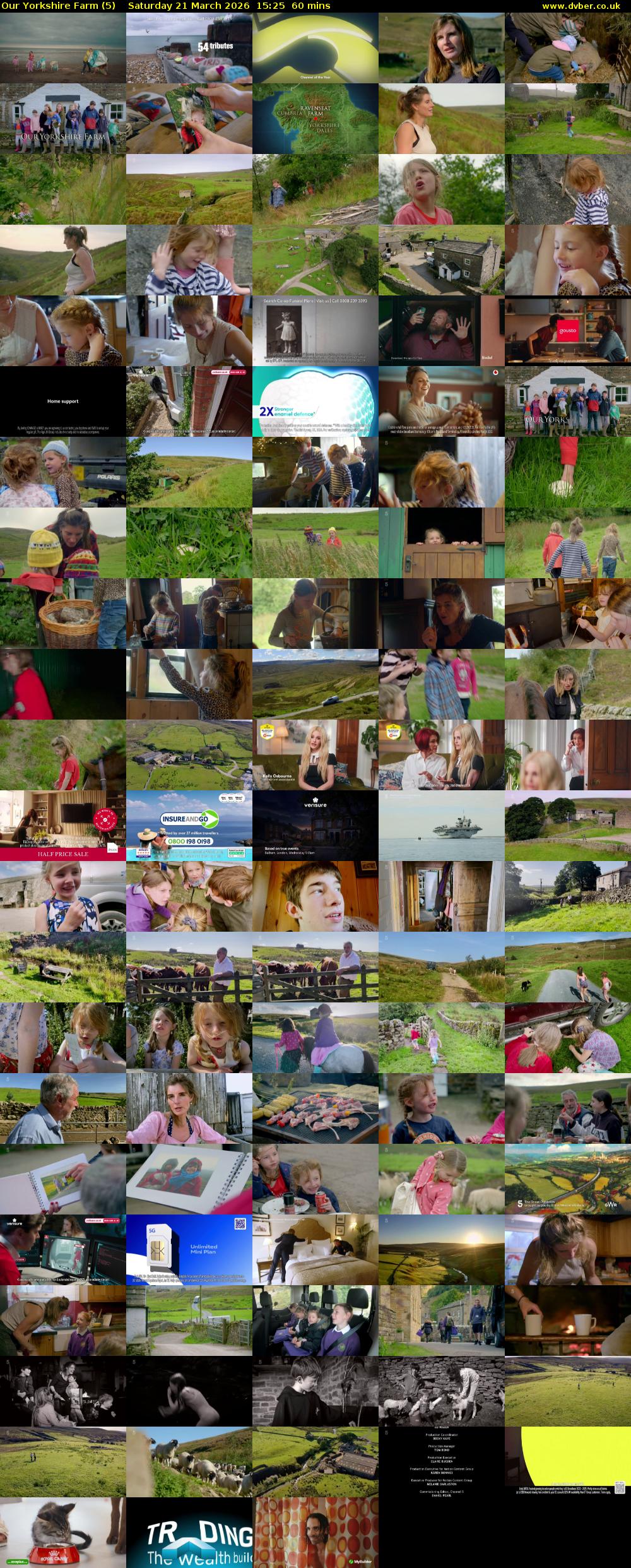 Our Yorkshire Farm (5) Saturday 21 March 2026 15:25 - 16:25