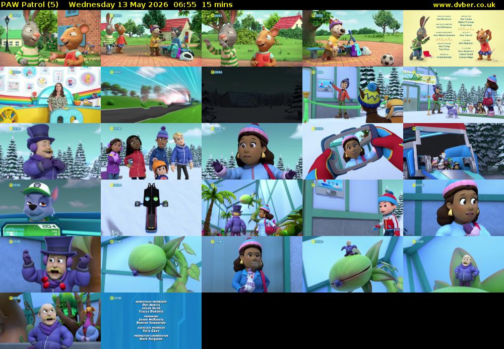 PAW Patrol (5) Wednesday 13 May 2026 06:55 - 07:10