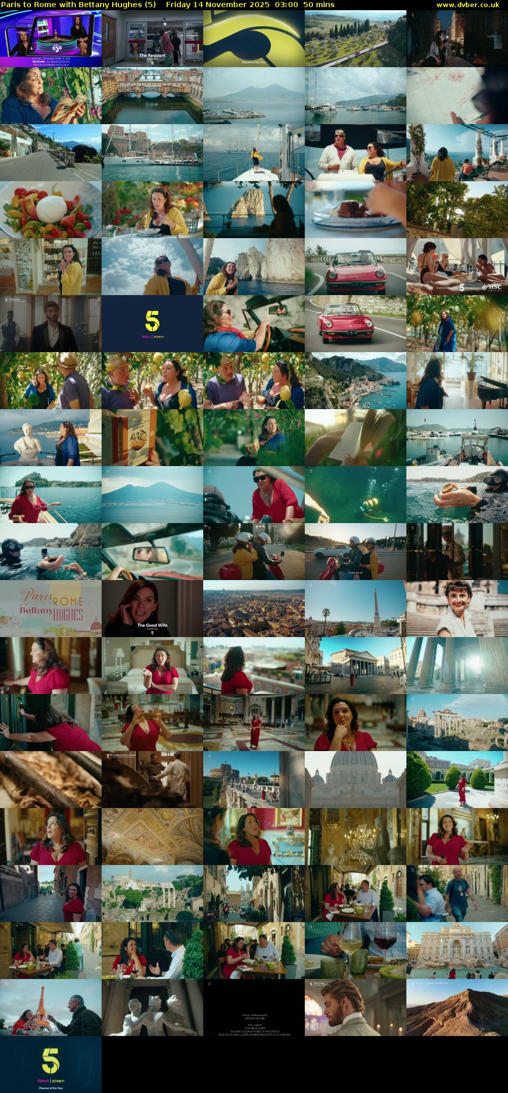 Paris to Rome with Bettany Hughes (5) Friday 14 November 2025 03:00 - 03:50