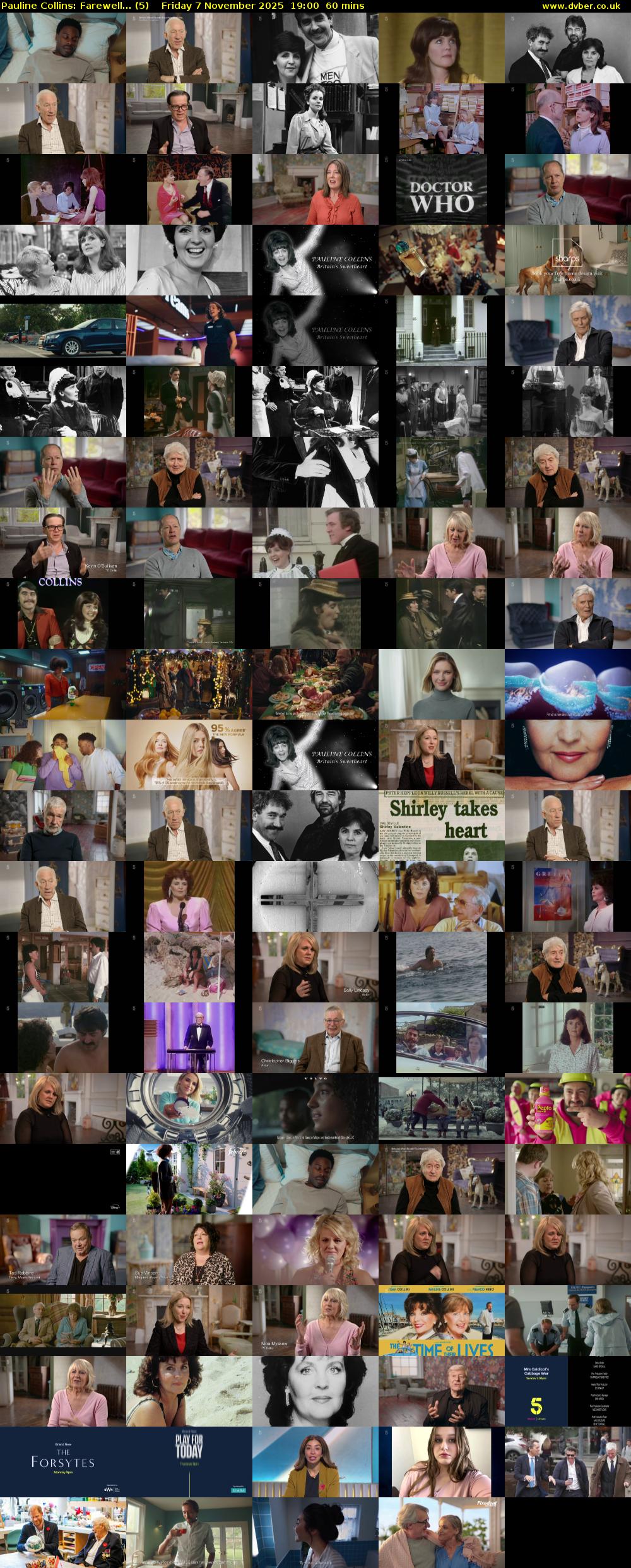 Pauline Collins: Farewell... (5) Friday 7 November 2025 19:00 - 20:00