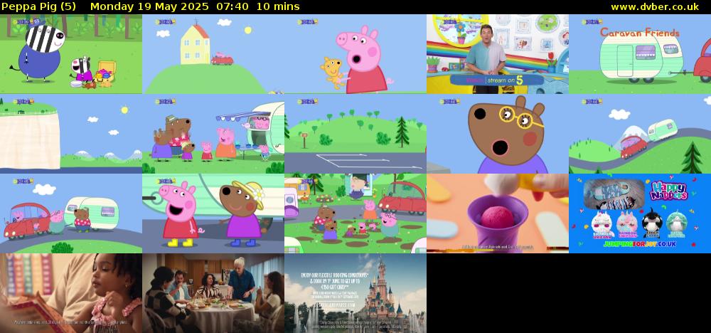 Peppa Pig (5) Monday 19 May 2025 07:40 - 07:50