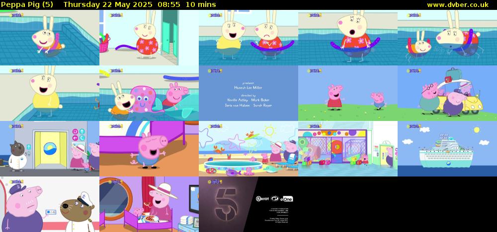 Peppa Pig (5) Thursday 22 May 2025 08:55 - 09:05