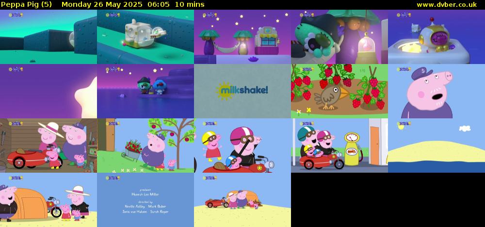 Peppa Pig (5) Monday 26 May 2025 06:05 - 06:15