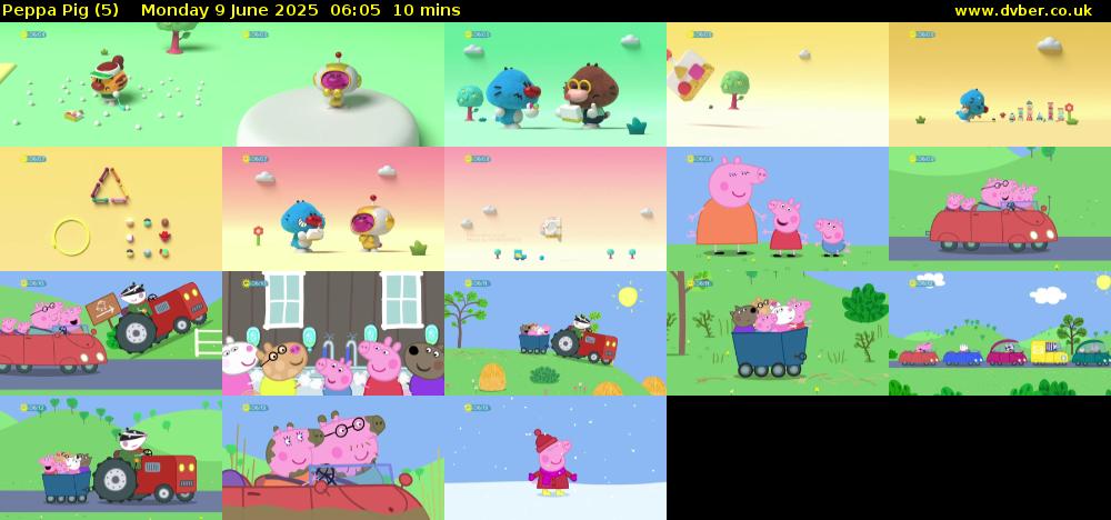 Peppa Pig (5) Monday 9 June 2025 06:05 - 06:15